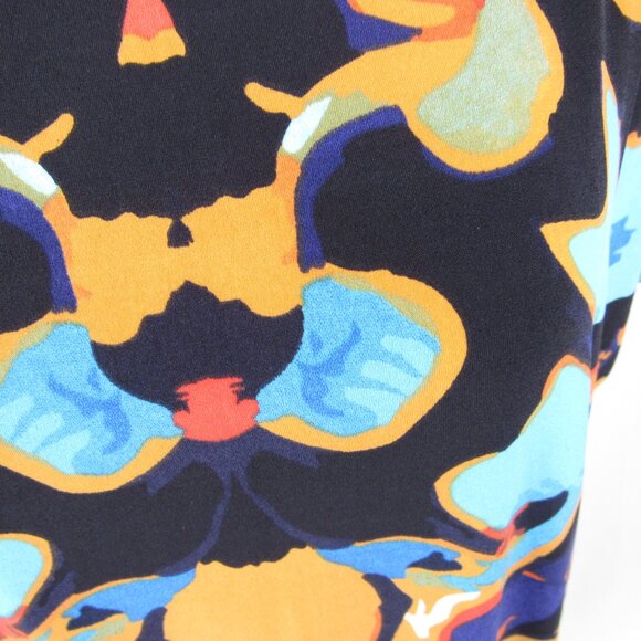 Eva Varro Wedge Dress Women's Size S Vella Multi-Colored Cap Sleeve - Picture 3 of 9